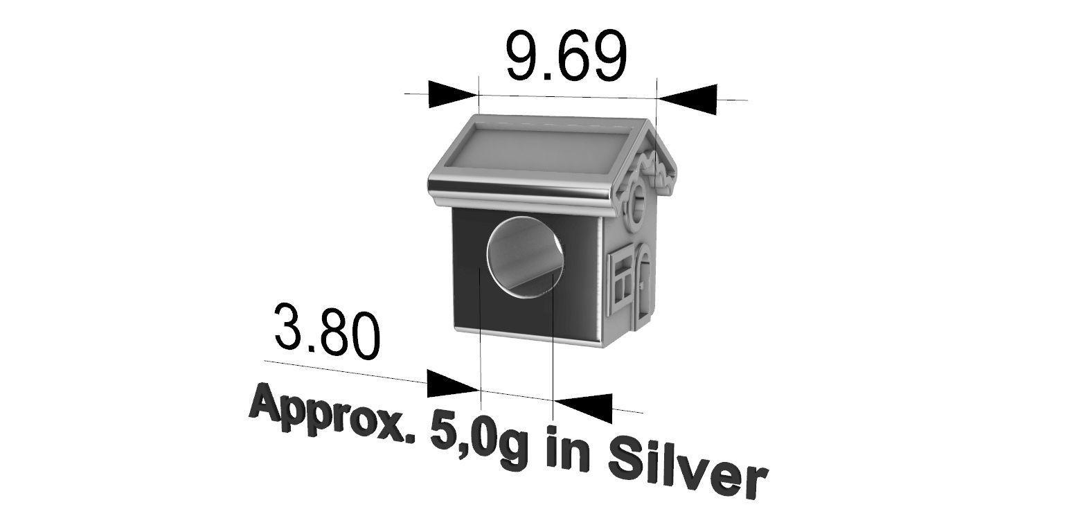 Pandora House 3D print model_3