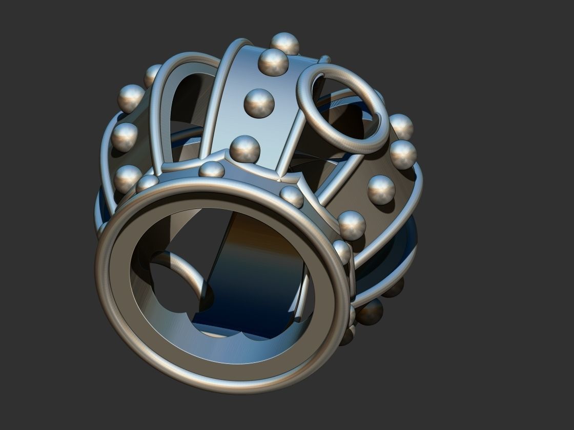 Pandora Crown - Coroa 3D print model_7