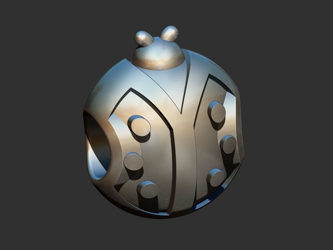 Pandora Ladybug - Joaninha 3D print model_10