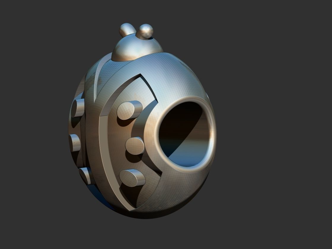 Pandora Ladybug - Joaninha 3D print model_3