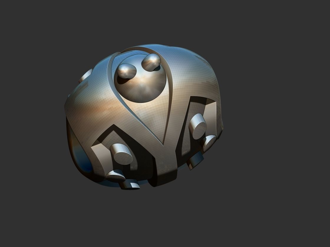 Pandora Ladybug - Joaninha 3D print model_9