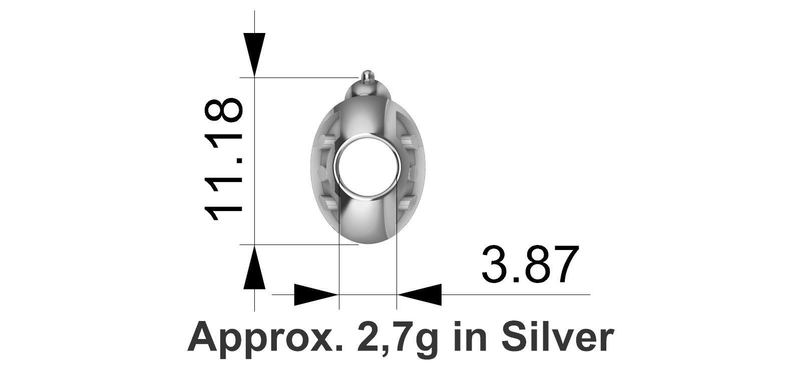 Pandora Ladybug - Joaninha 3D print model_4
