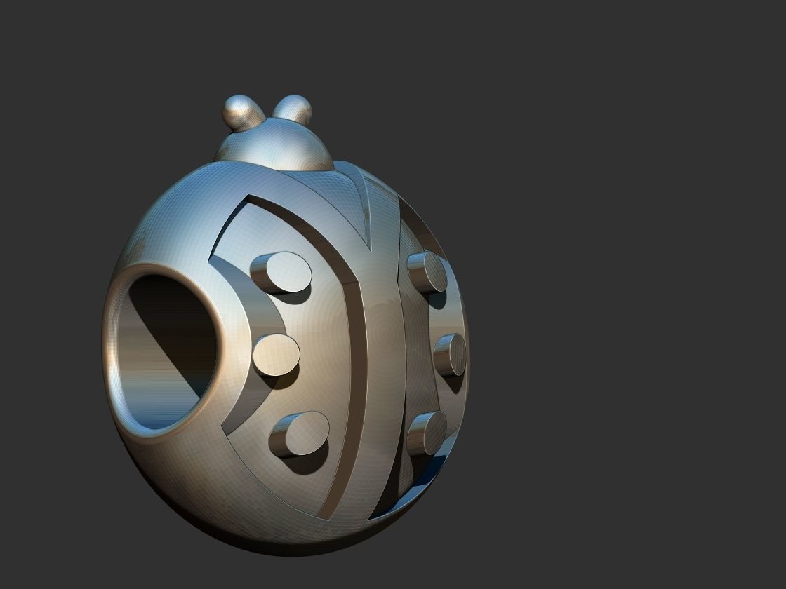 Pandora Ladybug - Joaninha 3D print model_1
