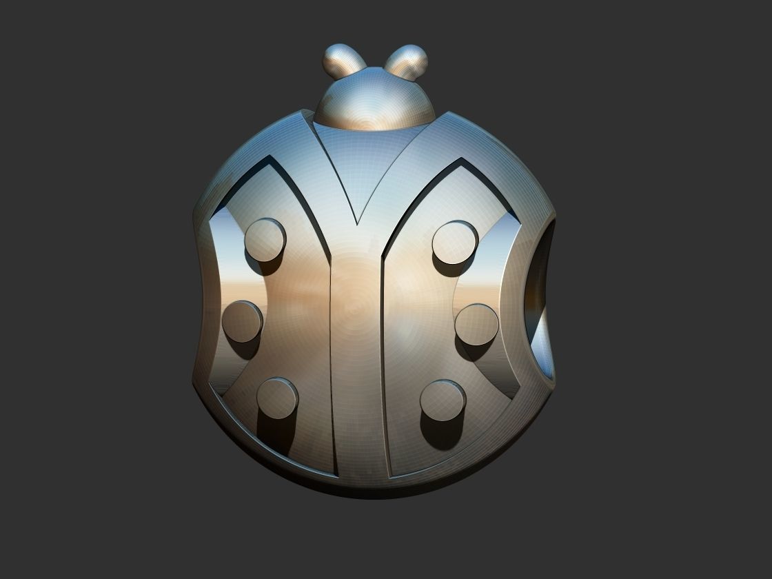 Pandora Ladybug - Joaninha 3D print model_5