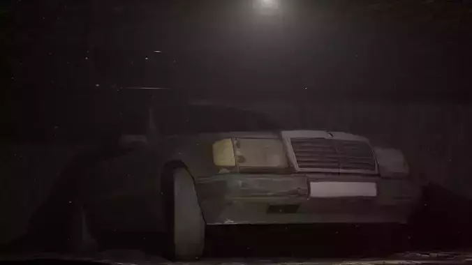 Abandoned Garage 3D model