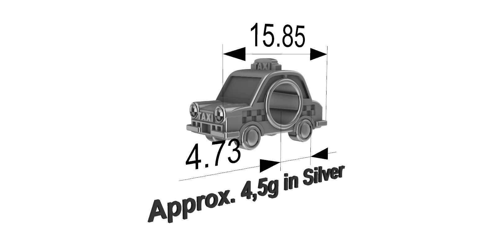 Pandora Taxi 3D print model_4