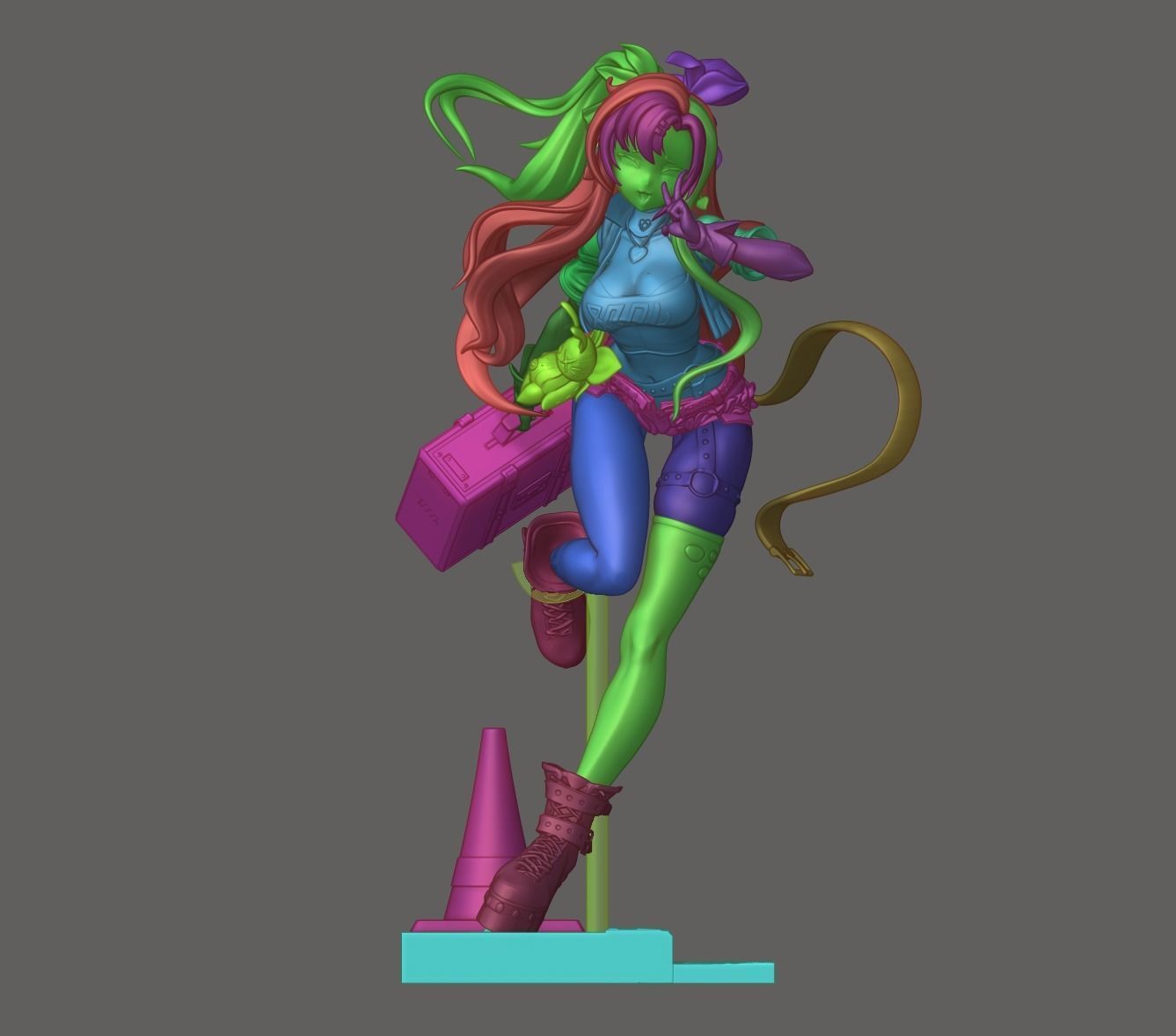 Nicole Demara 3D print model_26