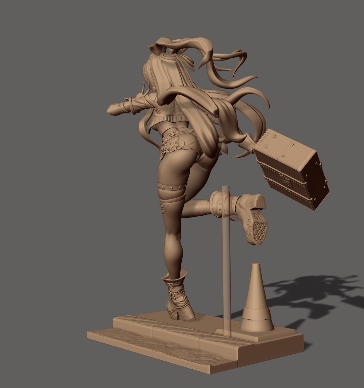Nicole Demara 3D print model_18