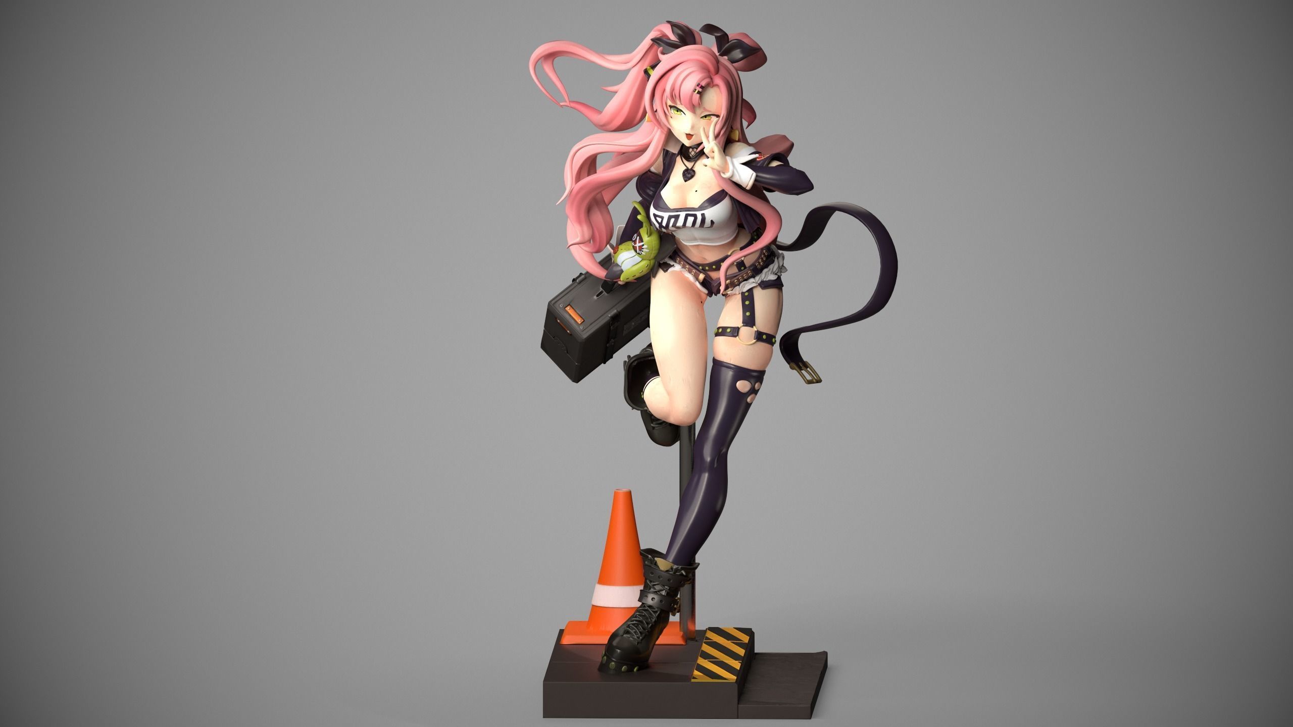 Nicole Demara 3D print model_4