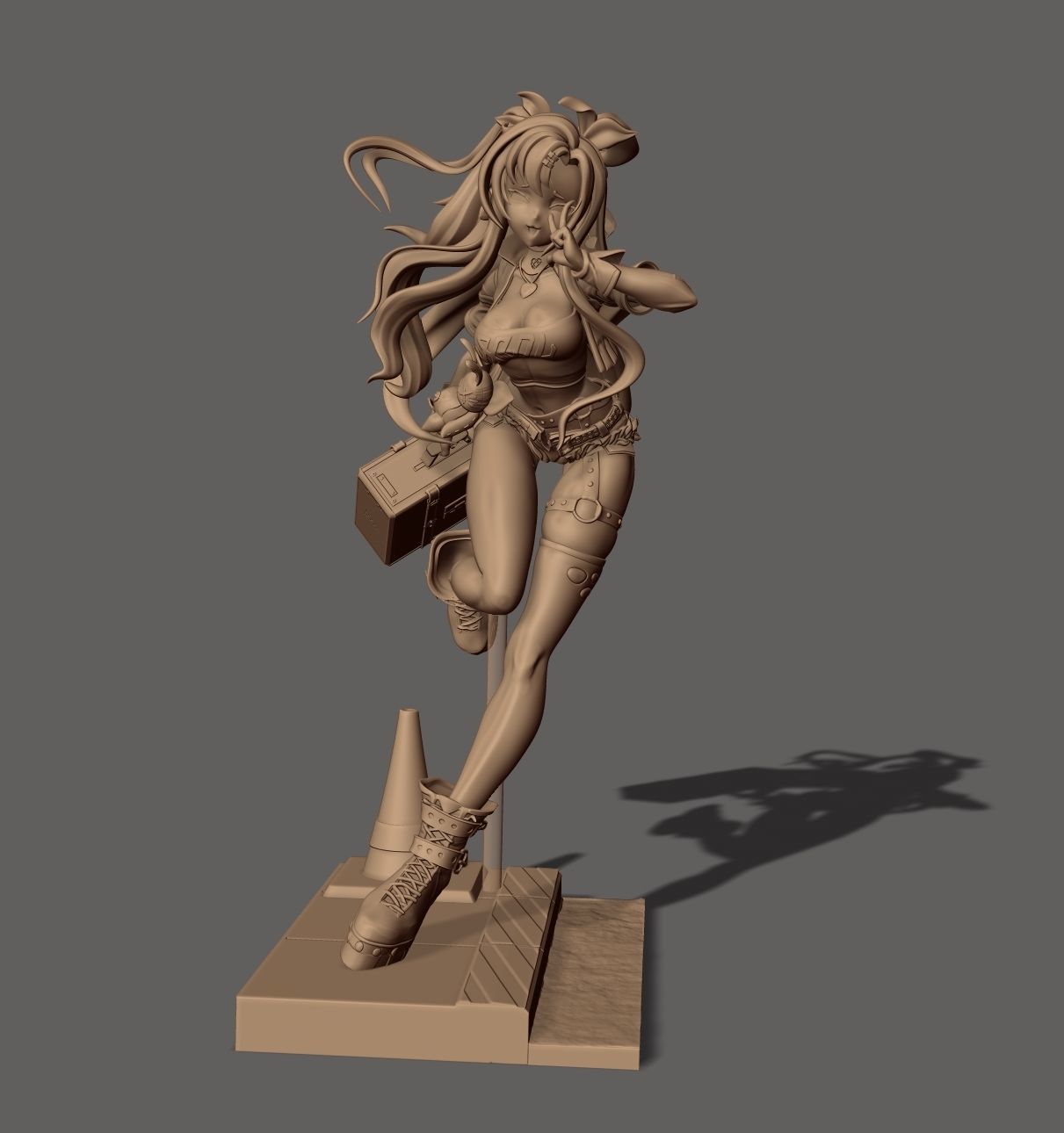 Nicole Demara 3D print model_10