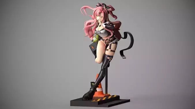 Nicole Demara 3D print model