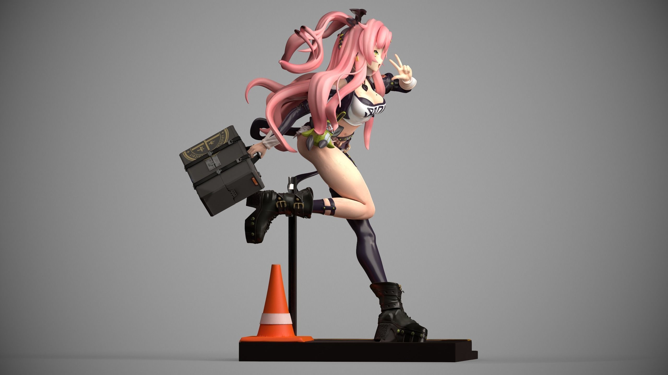 Nicole Demara 3D print model_5