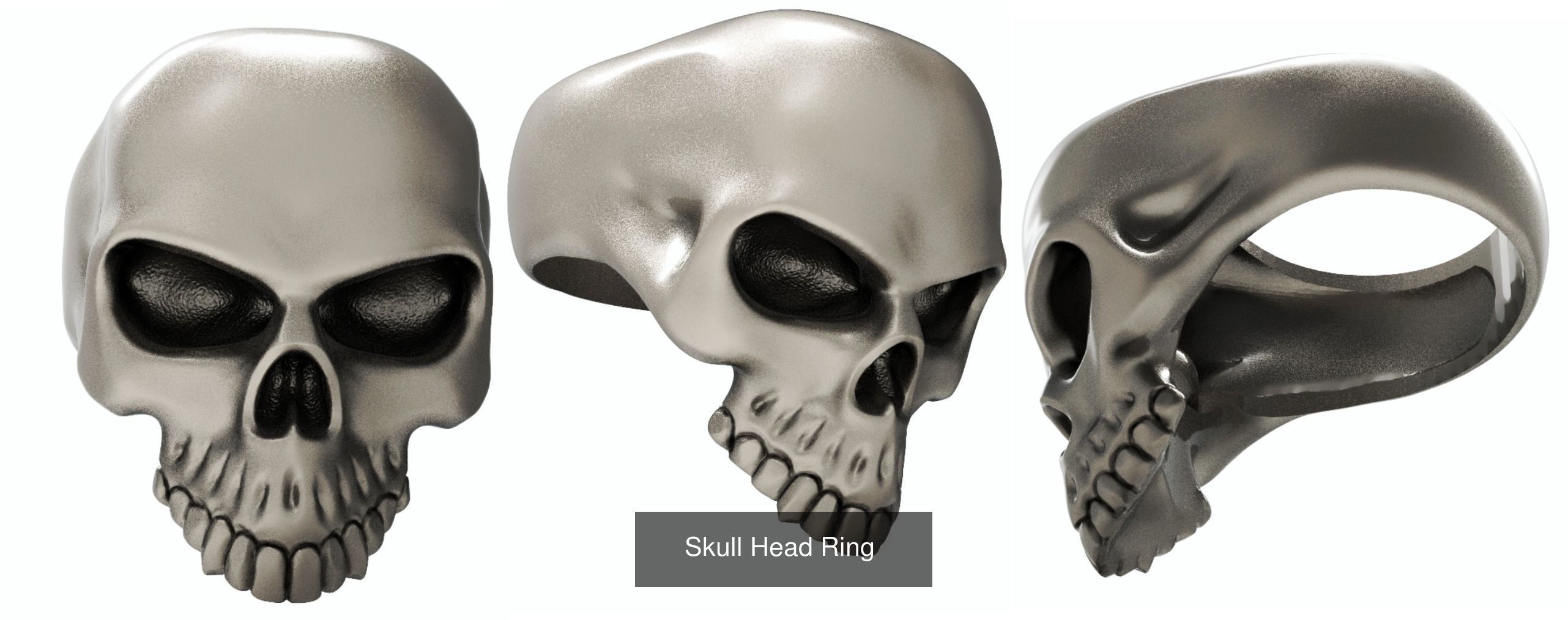 Skull Set  3D Model Collection_5