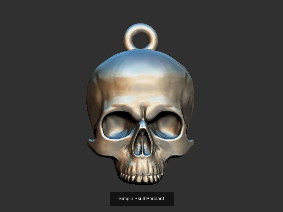 Skull Set  3D Model Collection_19