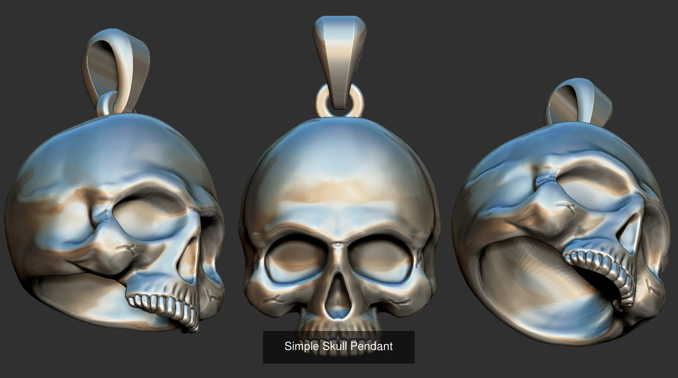 Skull Set  3D Model Collection_14