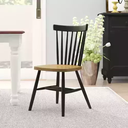 Sofia Wood Slat Back Side Chair