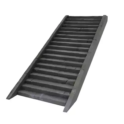 Stone Stairs-02 3D model