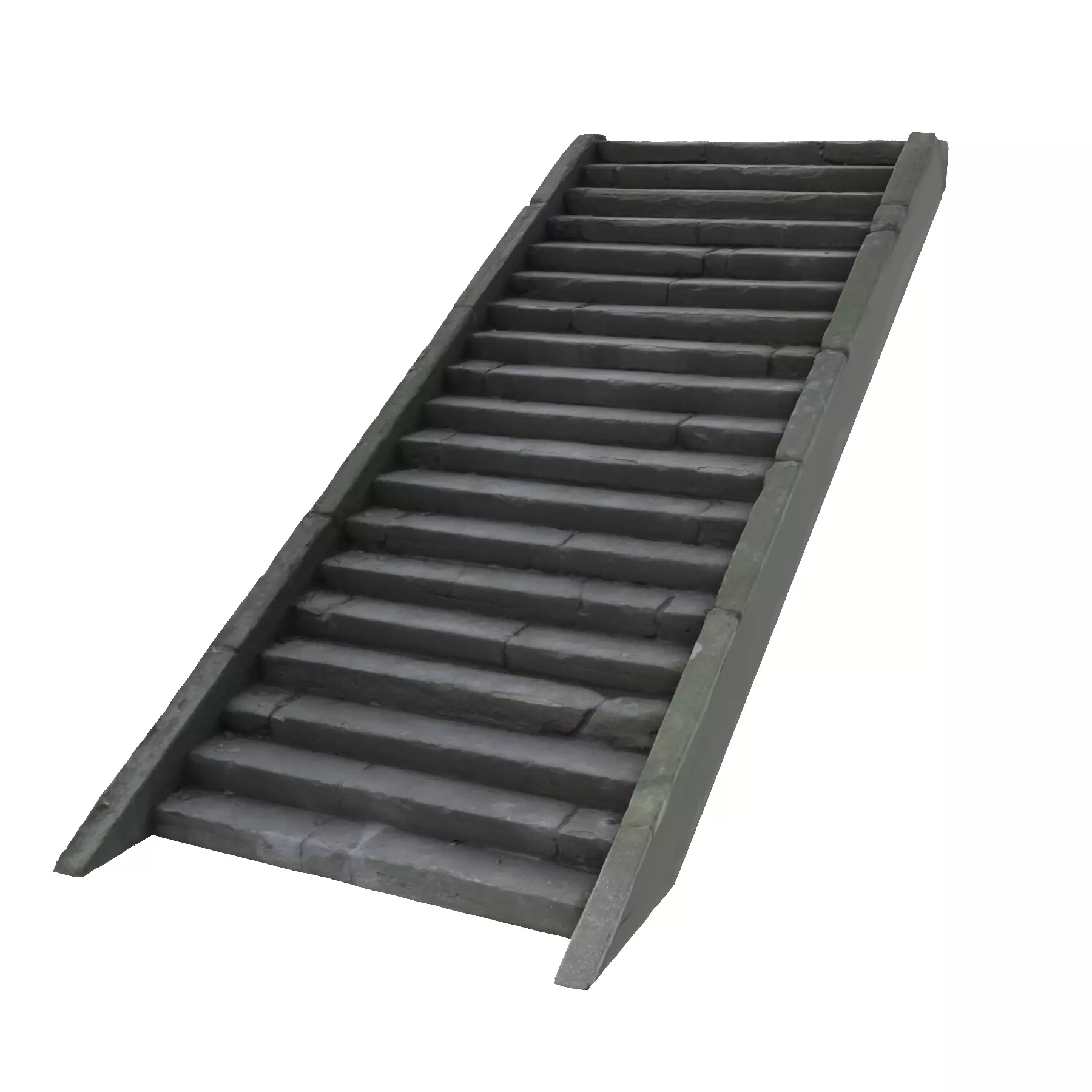 Stone Stairs-02 3D model_0