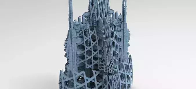 Planet side corporation tower 