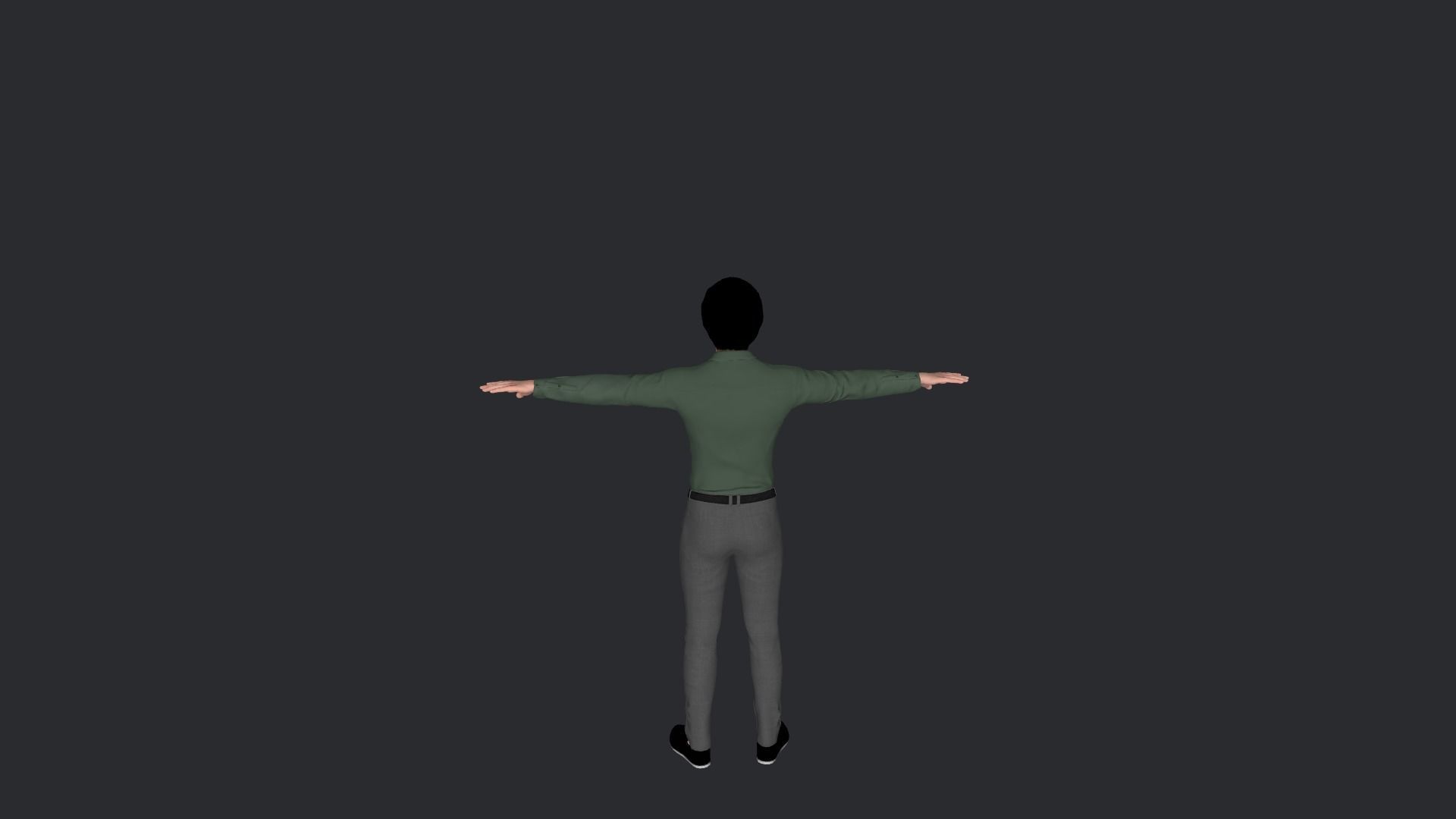 Jeremy Allen White Hyper Realistic Full Body Rigged Character 3D model_9