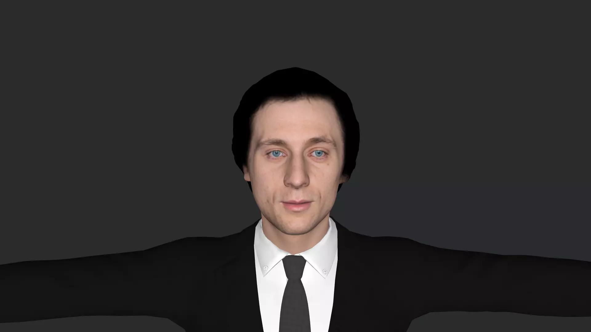 Jeremy Allen White Hyper Realistic Full Body Rigged Character 3D model_0