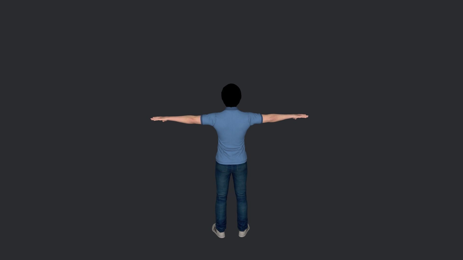 Jeremy Allen White Hyper Realistic Full Body Rigged Character 3D model_19