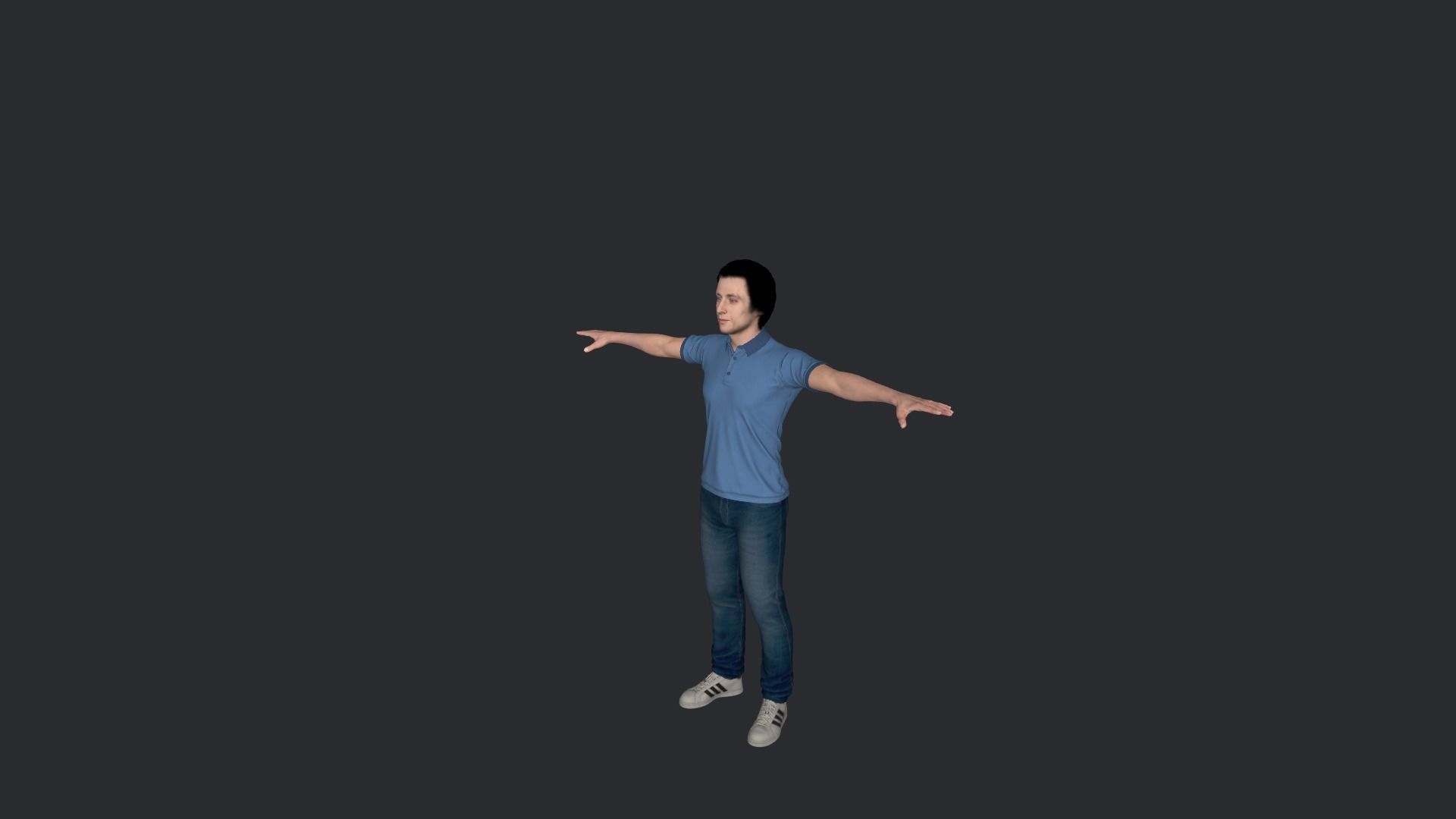 Jeremy Allen White Hyper Realistic Full Body Rigged Character 3D model_18
