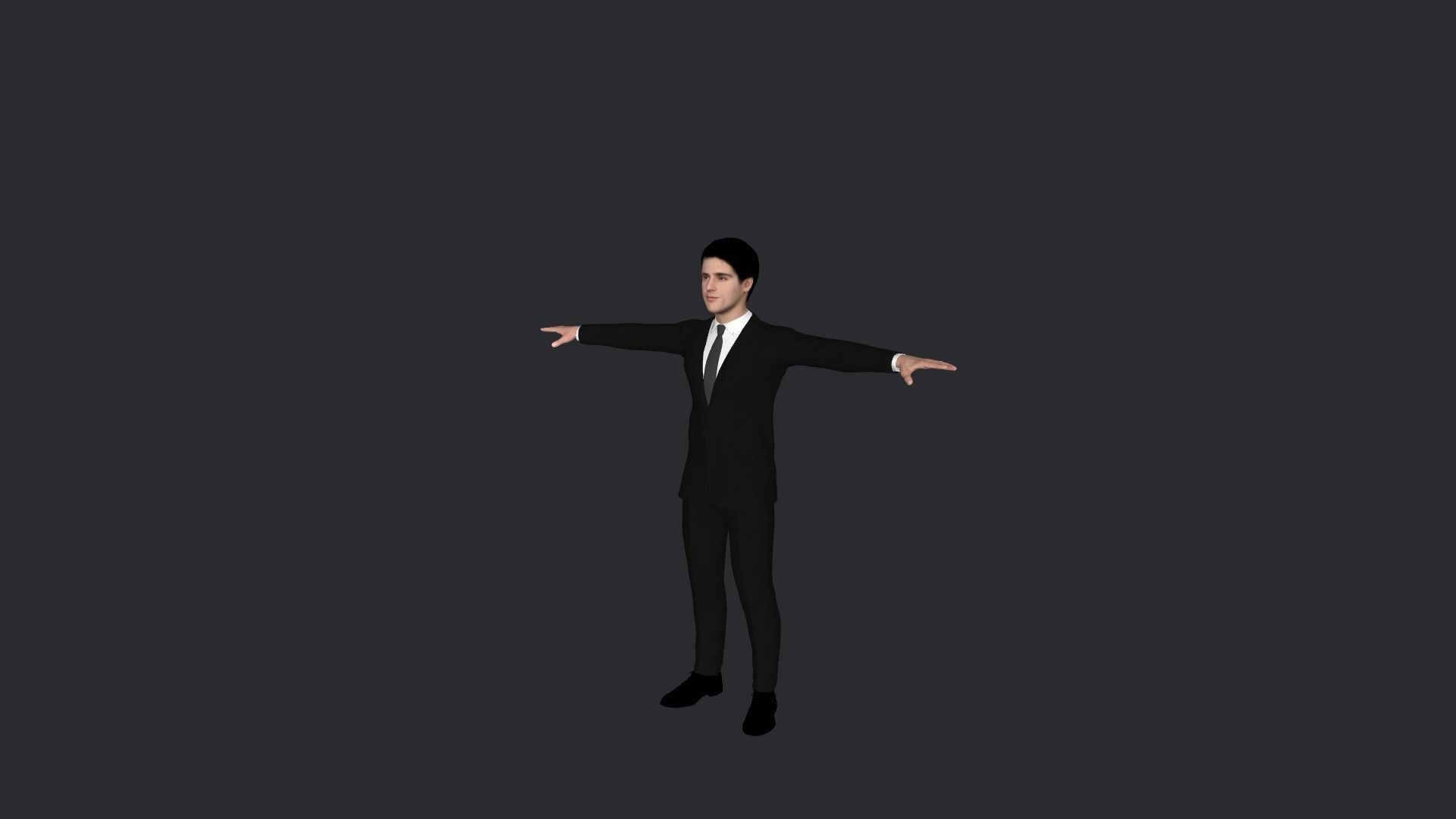 Jacob Elordi  Hyper Realistic Full Body Rigged Character 3D model_23