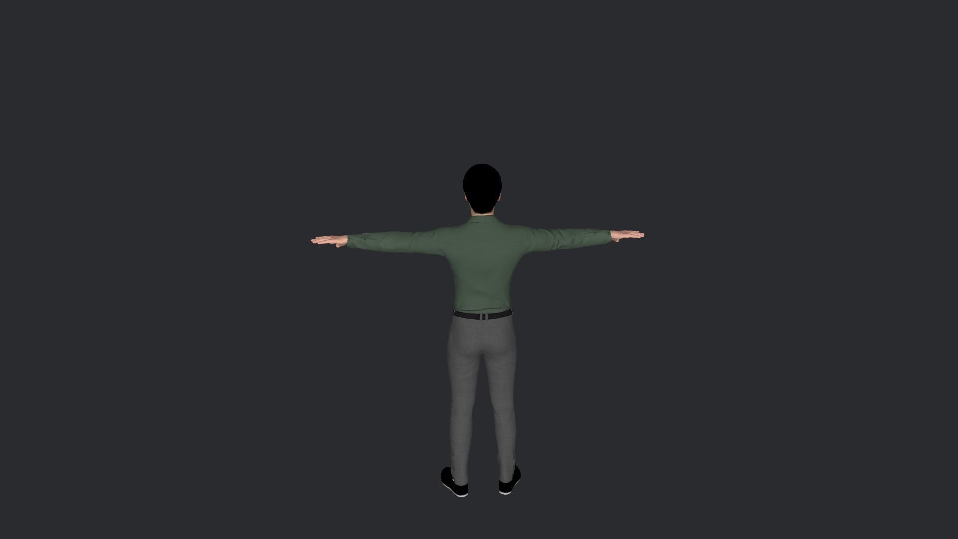 Jacob Elordi  Hyper Realistic Full Body Rigged Character 3D model_29