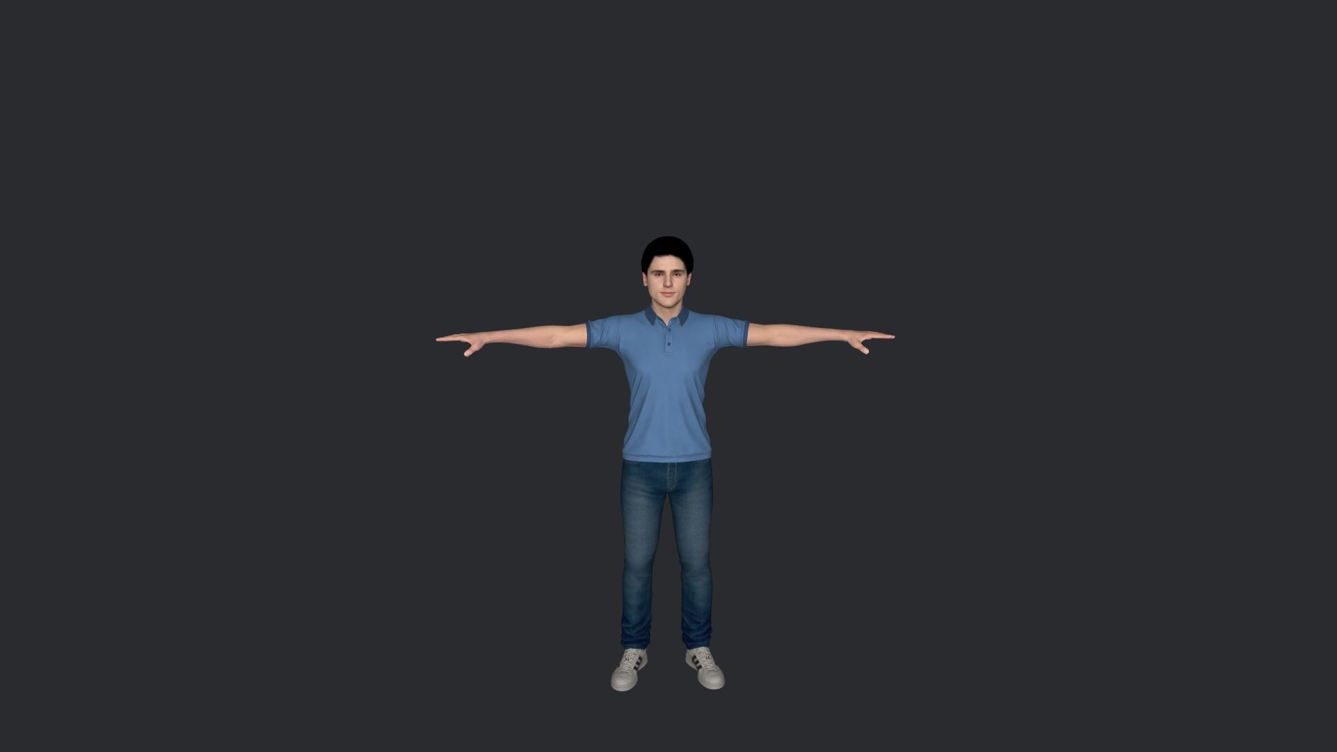 Jacob Elordi  Hyper Realistic Full Body Rigged Character 3D model_14