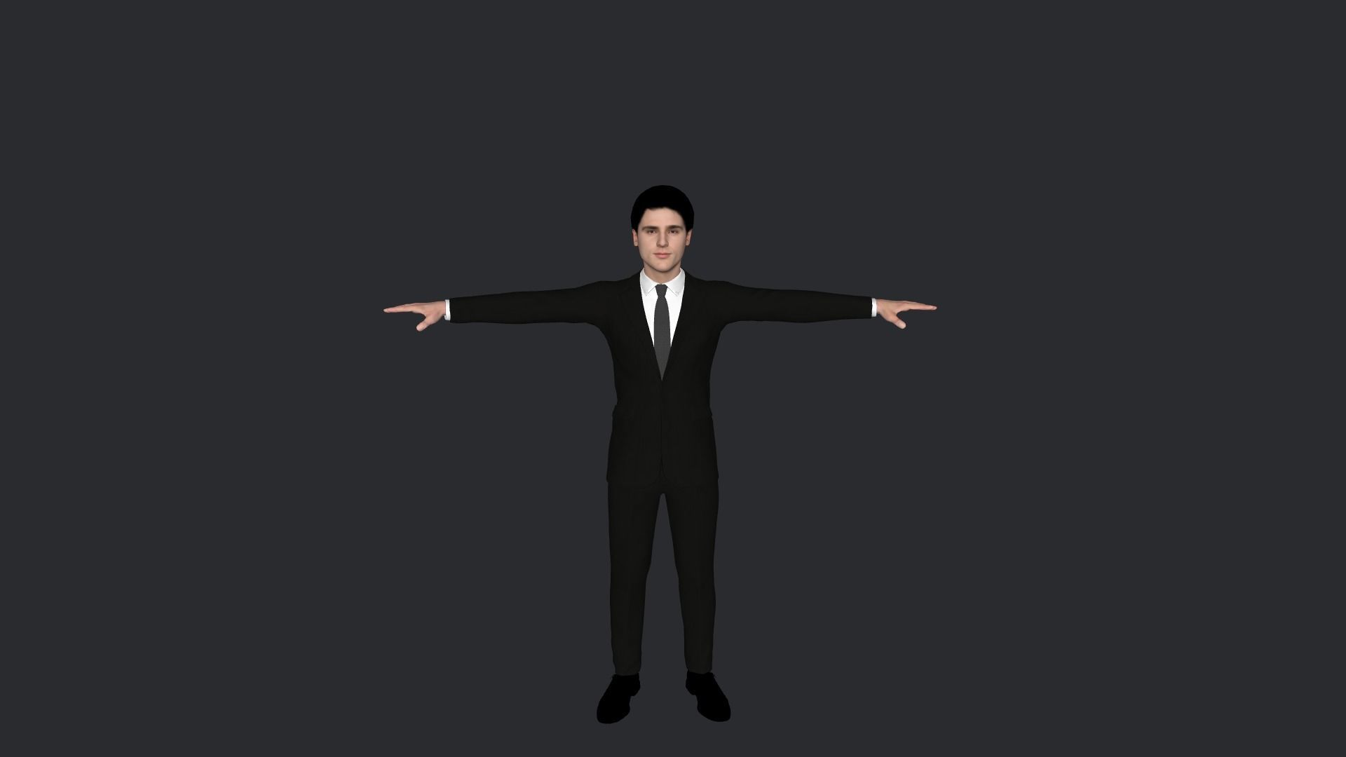 Jacob Elordi  Hyper Realistic Full Body Rigged Character 3D model_21
