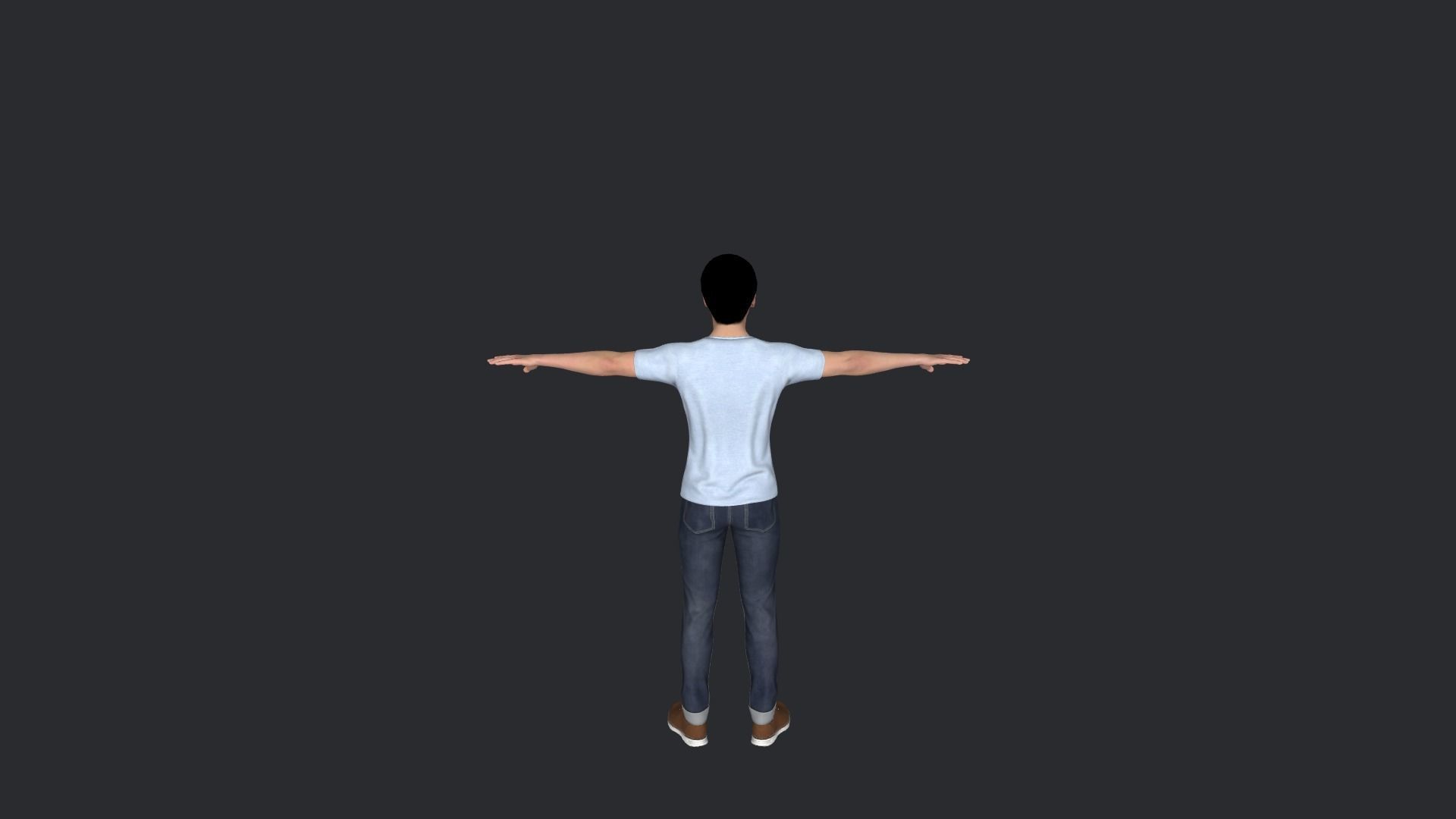 Jacob Elordi  Hyper Realistic Full Body Rigged Character 3D model_6