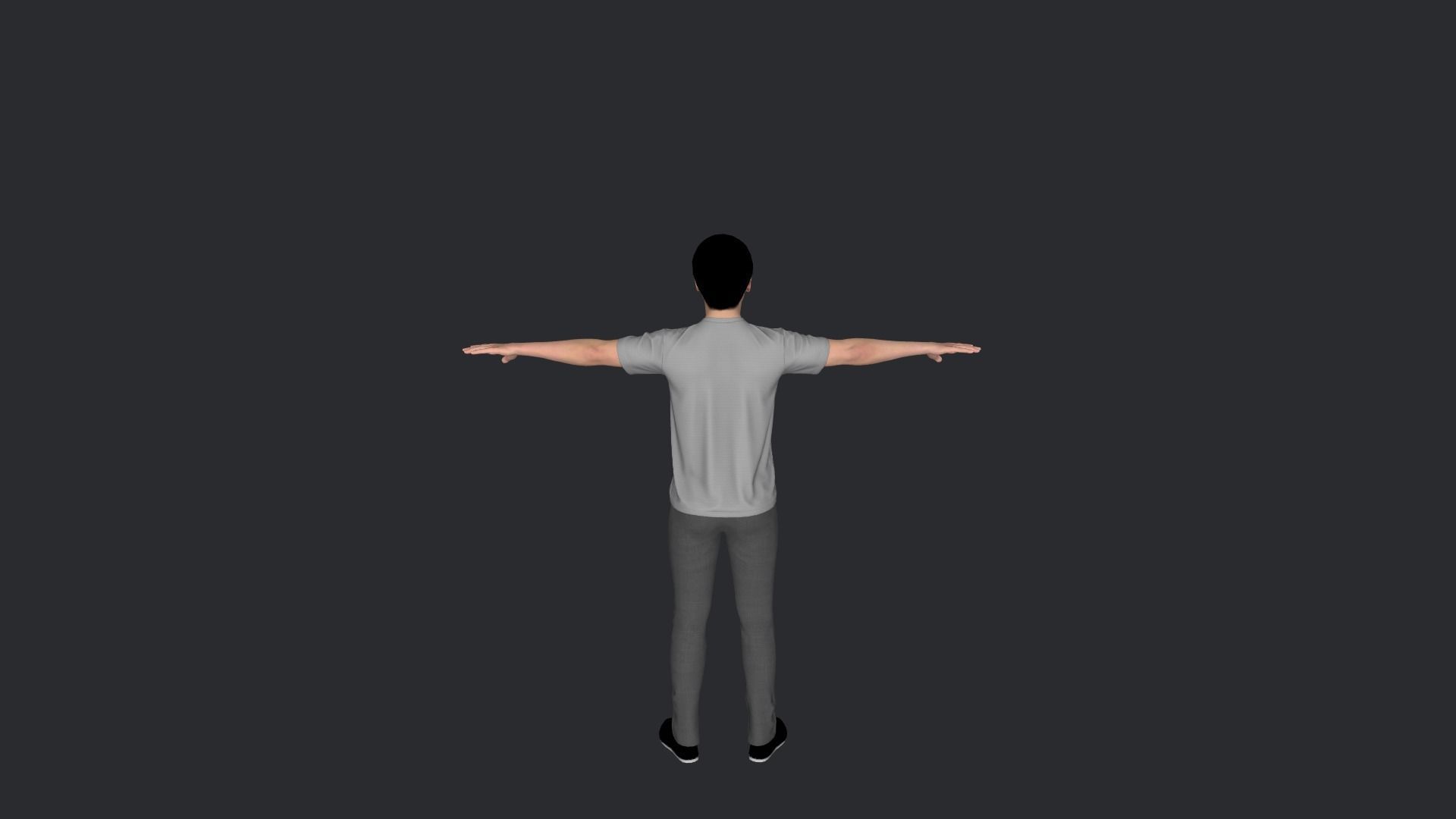 Jacob Elordi  Hyper Realistic Full Body Rigged Character 3D model_22