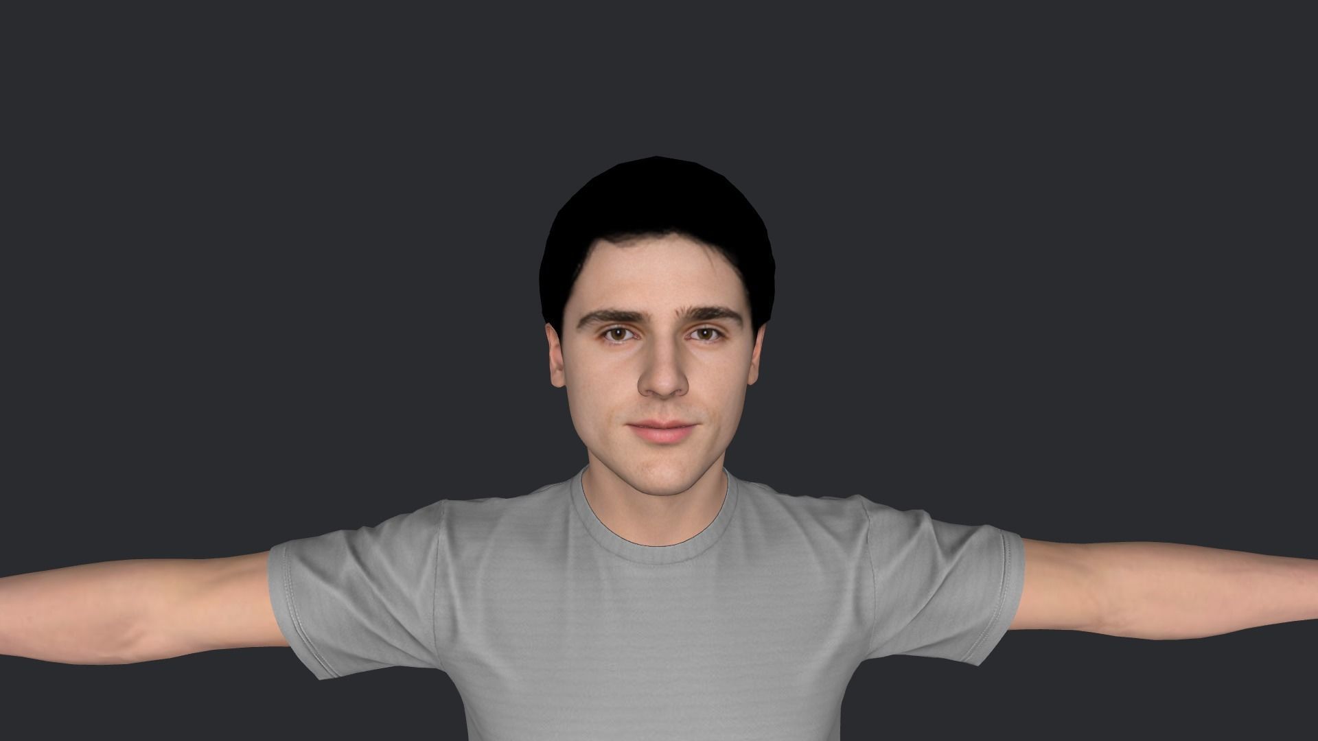 Jacob Elordi  Hyper Realistic Full Body Rigged Character 3D model_17