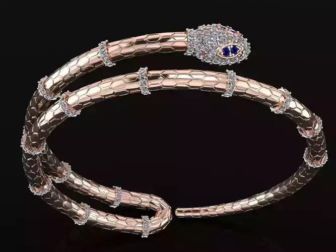 BVLGARI Braclets Code-BAD116 3D print model
