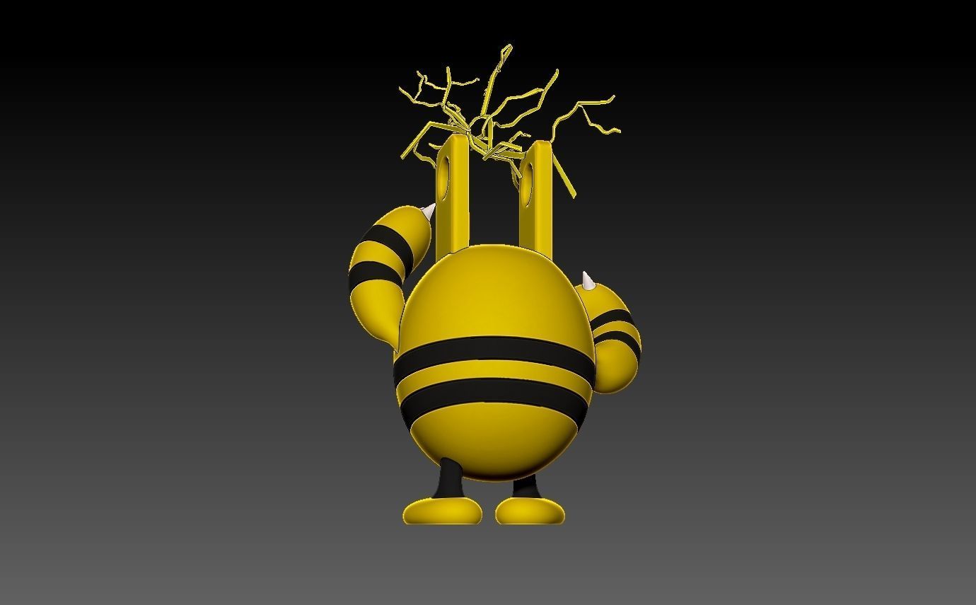 POKEMON ELEKID 3D print model_9