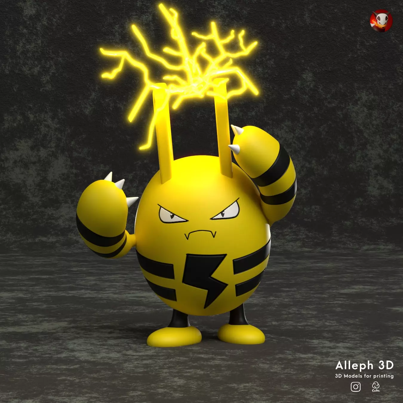 POKEMON ELEKID 3D print model_0