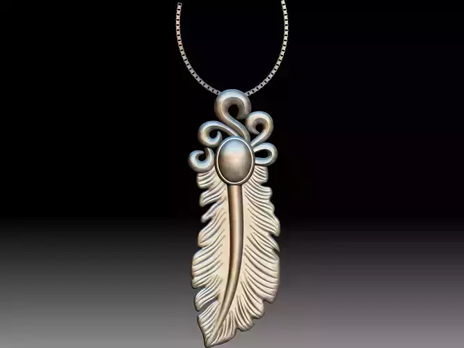 Feather Pendant
