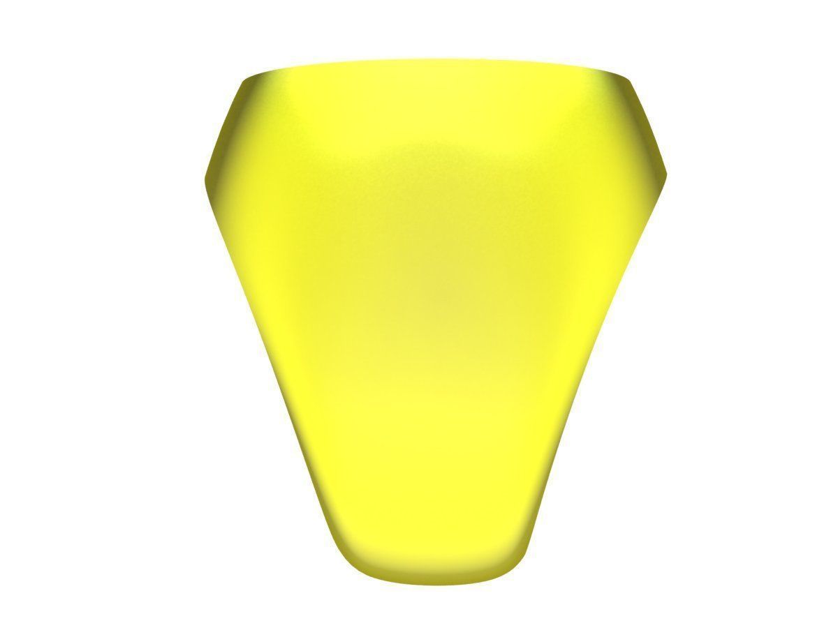 A5367 Signature Anchor Men Ring 3D Model 3D print model_4