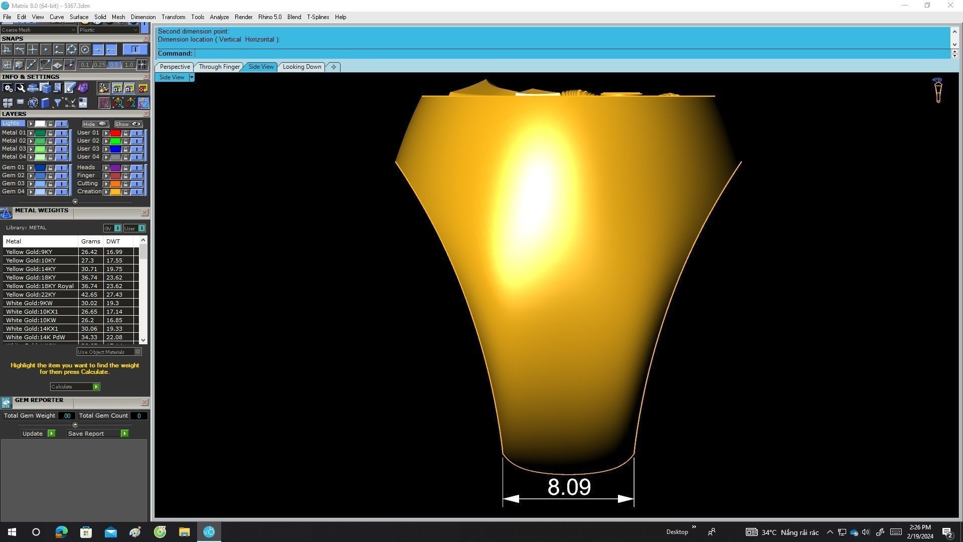 A5367 Signature Anchor Men Ring 3D Model 3D print model_7