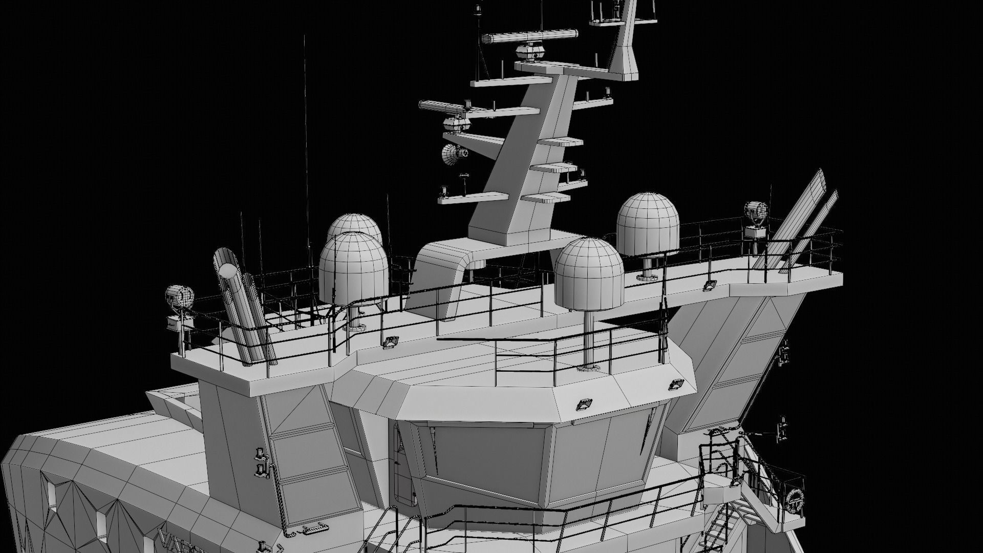 Armada 7801 Offshore Supply Ship 3D model_15