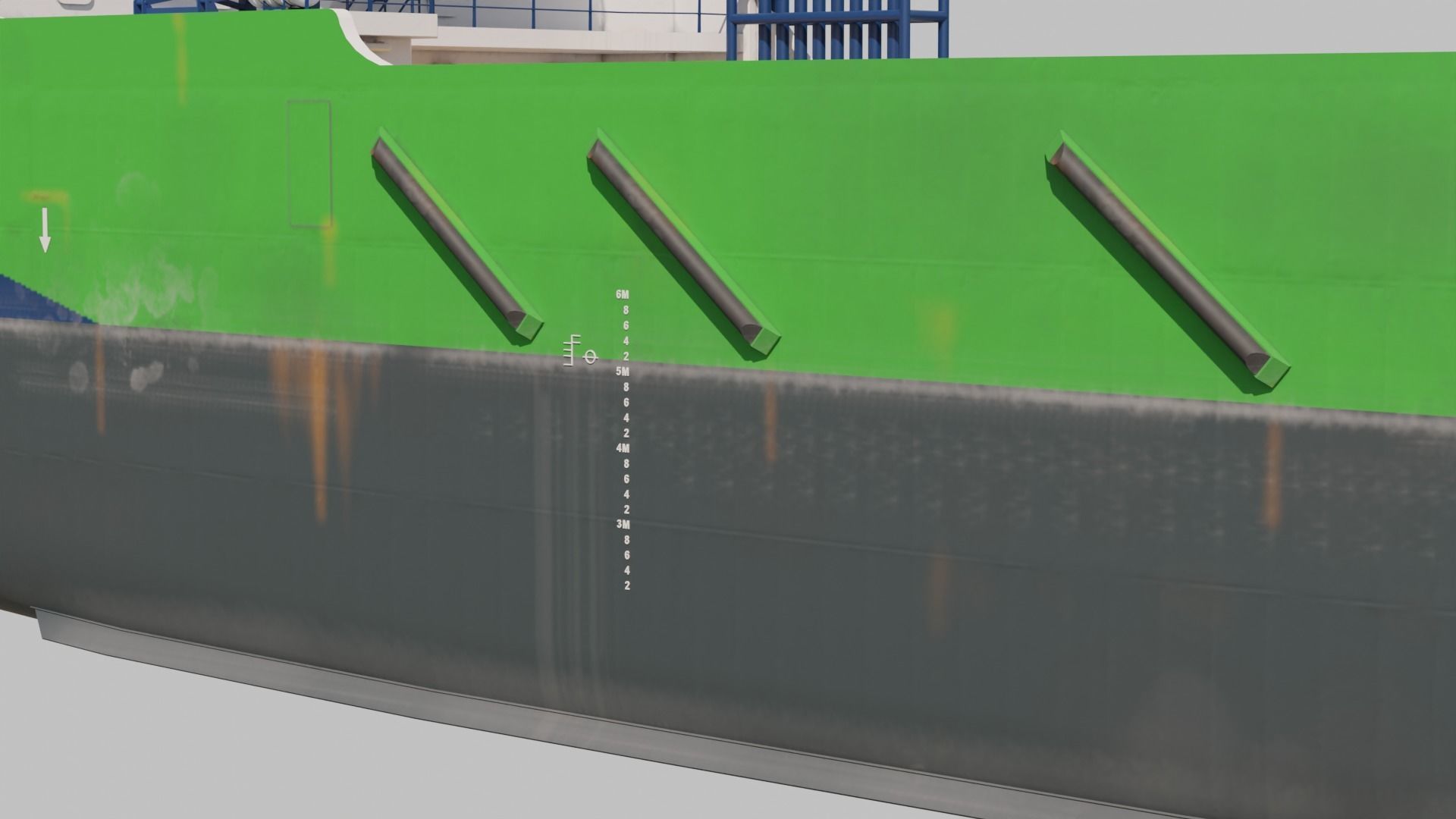 Armada 7801 Offshore Supply Ship 3D model_18