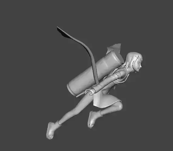 Fu Naruto 3D Model 3D print model
