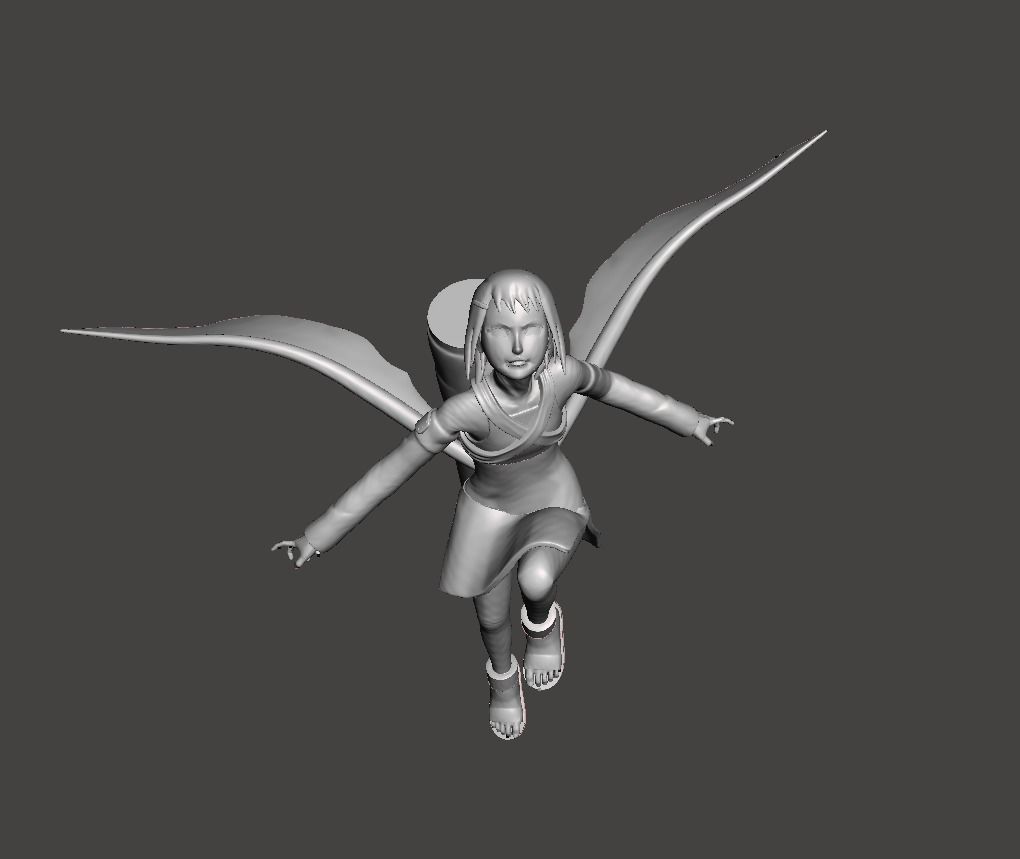 Fu Naruto 3D Model 3D print model_1