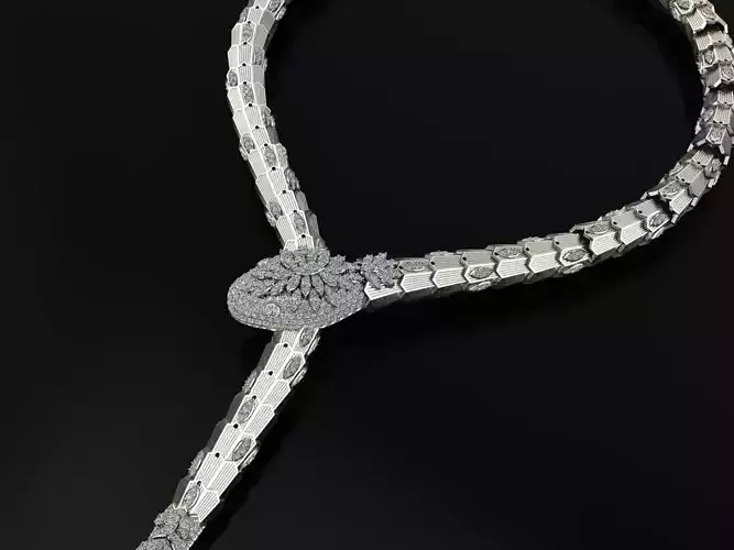 BVLGARI Necklace  Code-BAD132 3D print model