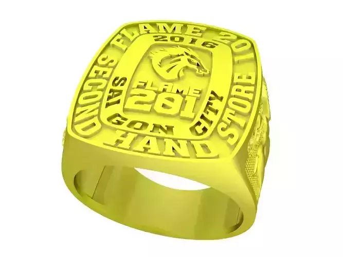 5081 signet men ring