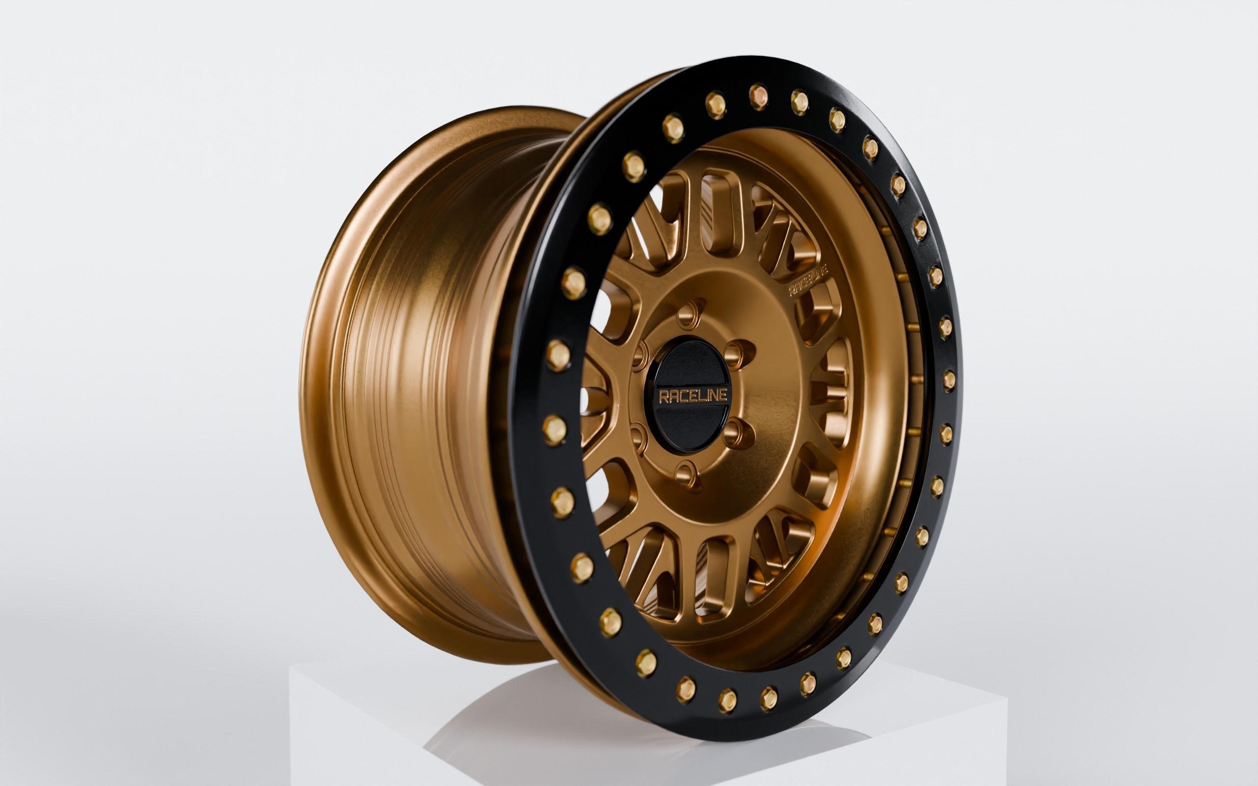 Raceline Ryno Cast Beadlock - BFGoodrich Mud Terrain KM3 Low-poly 3D model_3