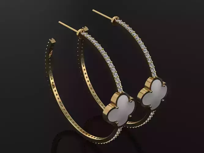 Van Cleef Arpels Earring Code-BAD136