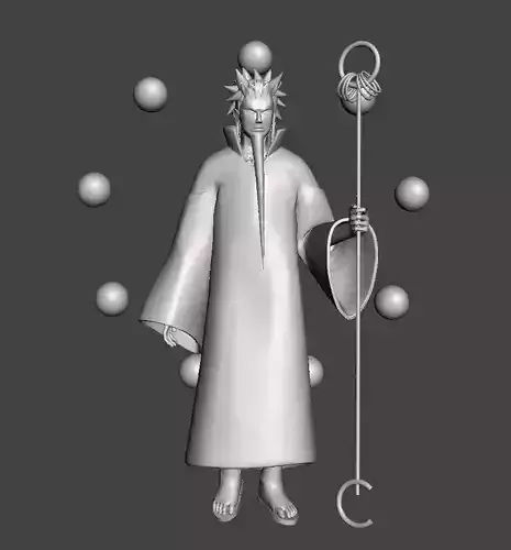 Hagoromo Otsutsuki 3D Model 3D print model
