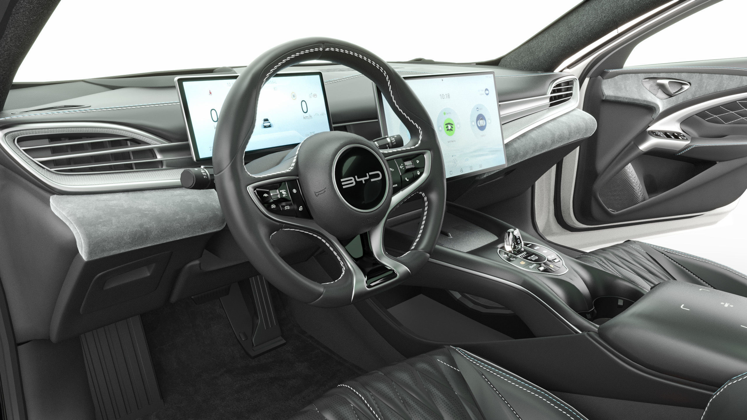 2024 BYD Seal With Interior 3D model_14